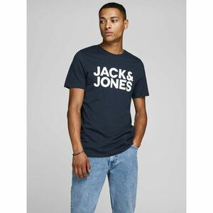 Jack&Jones Póló Corp 12151955 Sötétkék Slim Fit kép