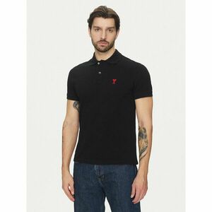 AMI PARIS Pólóing BFUPL001.760 Fekete Regular Fit kép