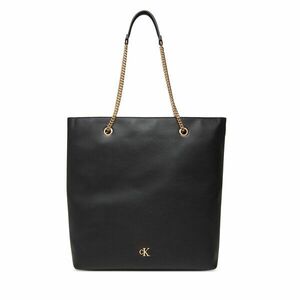 Táska Calvin Klein Minimal Monogram Chain Tote LV04F3204G Fekete kép