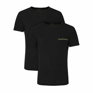 Emporio Armani Underwear 2 póló készlet EM000391 AF10779 MC005 Fekete Regular Fit kép