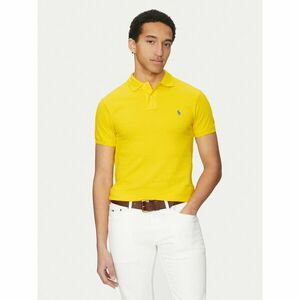 Polo Ralph Lauren Pólóing 710536856446 Sárga Slim Fit kép