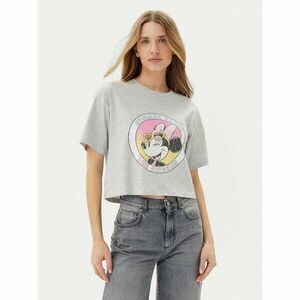 ONLY Póló Mickey Minnie 15348126 Szürke Regular Fit kép