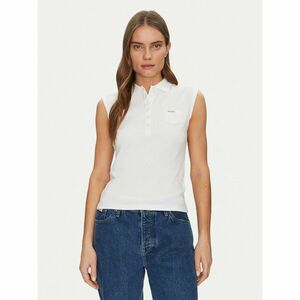 Guess Jeans Pólóing W5GP24 KCYR1 Fehér Regular Fit kép
