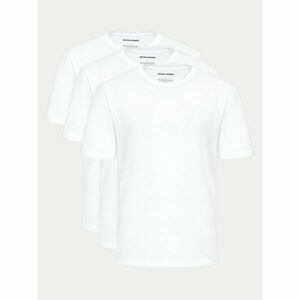 Jack&Jones 3 db póló Under 12248076 Fehér Standard Fit kép