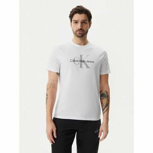 Calvin Klein Jeans Póló LV040EM286 Fehér Regular Fit kép
