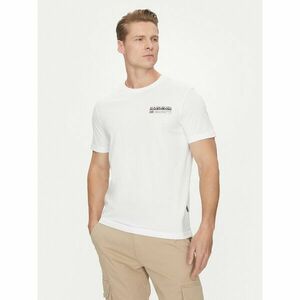 Napapijri Póló Kasba NP0A4HQQ Fehér Regular Fit kép