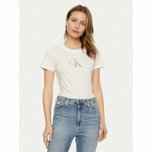 Calvin Klein Jeans Póló Gradient J20J224982 Fehér Slim Fit kép