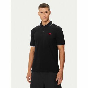Hugo Pólóing Deresino232 50490775 Fekete Slim Fit kép