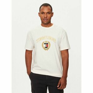 Tommy Jeans Póló DM0DM19690 Fehér Regular Fit kép