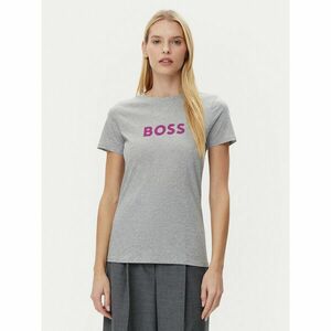 BOSS Póló C_Elogo_5 50501139 Szürke Regular Fit kép