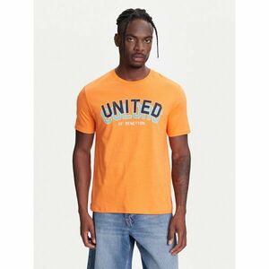 United Colors Of Benetton Póló 3I1XU1096 Narancssárga Regular Fit kép