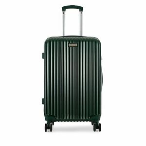 Közepes bőrönd Semi Line T5948-2 Zöld kép