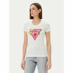 Guess Póló W5GI10 J1314 Fehér Slim Fit kép