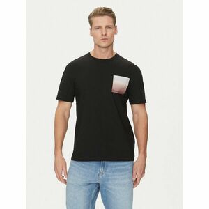 Calvin Klein Póló Ombre Bonded K10K114164 Fekete Regular Fit kép
