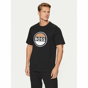 BOSS Póló 50496223 Fekete Regular Fit kép