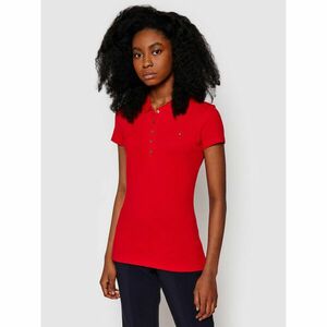 Tommy Hilfiger Pólóing New Chaira 1M57636661 Piros Slim Fit kép
