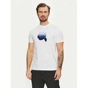 KARL LAGERFELD Póló 755426 551242 Fehér Regular Fit kép