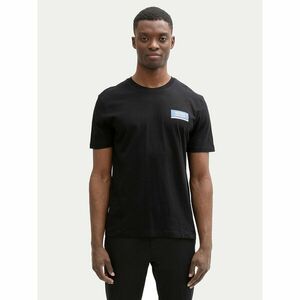 Tom Tailor Denim Póló 1043491 Fekete Regular Fit kép