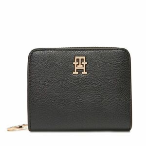 Kis női pénztárca Tommy Hilfiger Th Distinct Med Za AW0AW17473 Fekete kép