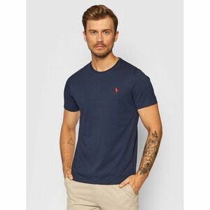 Polo Ralph Lauren Póló Bsr 710680785 Sötétkék Custom Slim Fit kép