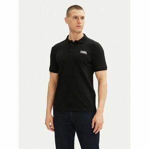 KARL LAGERFELD Pólóing 745088 552235 Fekete Regular Fit kép