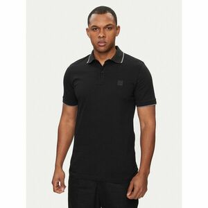 Boss Pólóing Passertip 50507699 Fekete Slim Fit kép