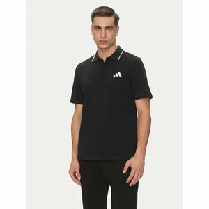 adidas Pólóing Essentials Small Logo JE9023 Fekete Regular Fit kép