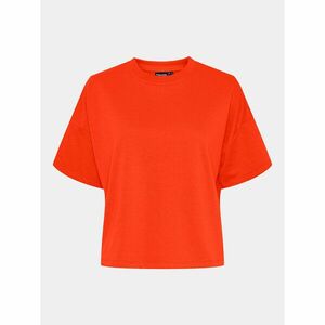 Pieces Póló Chilli Summer 17118870 Narancssárga Loose Fit kép