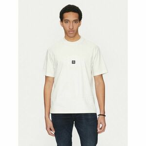HUGO Póló Debostac 50535499 Ekru Relaxed Fit kép
