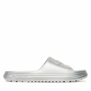 Papucs Pepe Jeans Beach Slidemet PLS70165 Ezüst kép