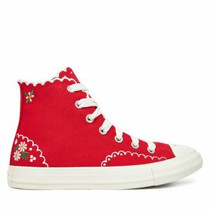 Tornacipő Converse Chuck Taylor All Star Embroidered Flowers A13518C Piros kép