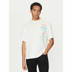 Replay Póló M6880 .000.2660 Fehér Loose Fit kép