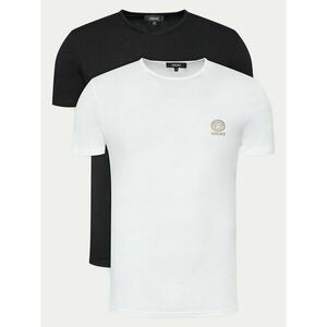 Versace 2 póló készlet AU10193 Színes Slim Fit kép