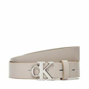 Női öv Calvin Klein Monogram Plaque Buckle 25Mm LV04K7017G Fehér kép