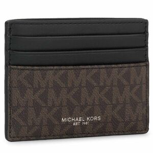 Bankkártya tartó MICHAEL Michael Kors Greyson 39F9LGYD2B Fekete kép