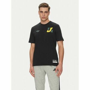 adidas Póló Jamaica VRCT JE5331 Fekete Regular Fit kép