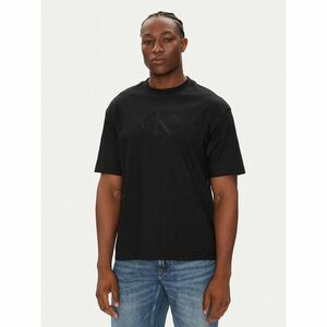 Calvin Klein Jeans Póló Hero Monologo LV04RB295G Fekete Relaxed Fit kép