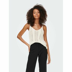 ONLY Felső Lyzet 15277573 Ekru Regular Fit kép
