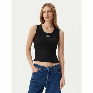 Tommy Jeans Felső DW0DW21369 Fekete Slim Fit kép