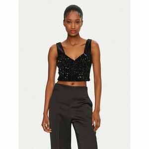 Rinascimento Felső CFC0121942003 Fekete Slim Fit kép
