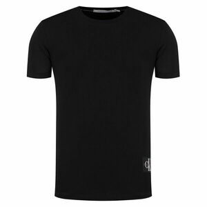 Calvin Klein Jeans Póló Essential J30J315319 Fekete Regular Fit kép