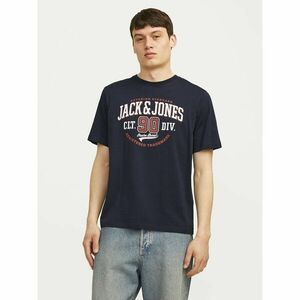 Jack&Jones Póló Logo 12254862 Sötétkék Standard Fit kép