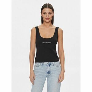 Calvin Klein Jeans Felső Institutional J20J221064 Fekete Slim Fit kép