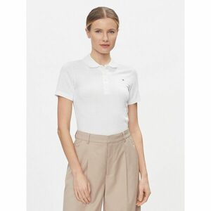 Tommy Hilfiger Pólóing 1985 WW0WW42047 Fehér Slim Fit kép