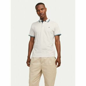 Jack&Jones Pólóing Paulos 12136668 Bézs Slim Fit kép