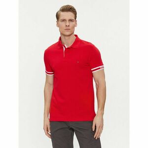 Tommy Hilfiger Pólóing Monotype MW0MW34737 Piros Slim Fit kép