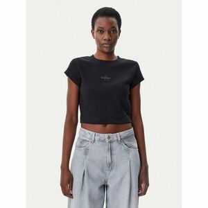 Calvin Klein Jeans Póló LV047AB802 Fekete Regular Fit kép