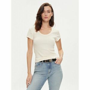Tommy Hilfiger Póló WW0WW41776 Bézs Slim Fit kép