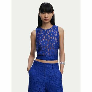 Desigual Felső Tanatos 25SWBW25 Kék Slim Fit kép