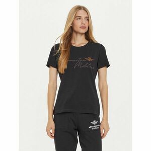 Aeronautica Militare Póló 242FE1970DF567 Fekete Regular Fit kép